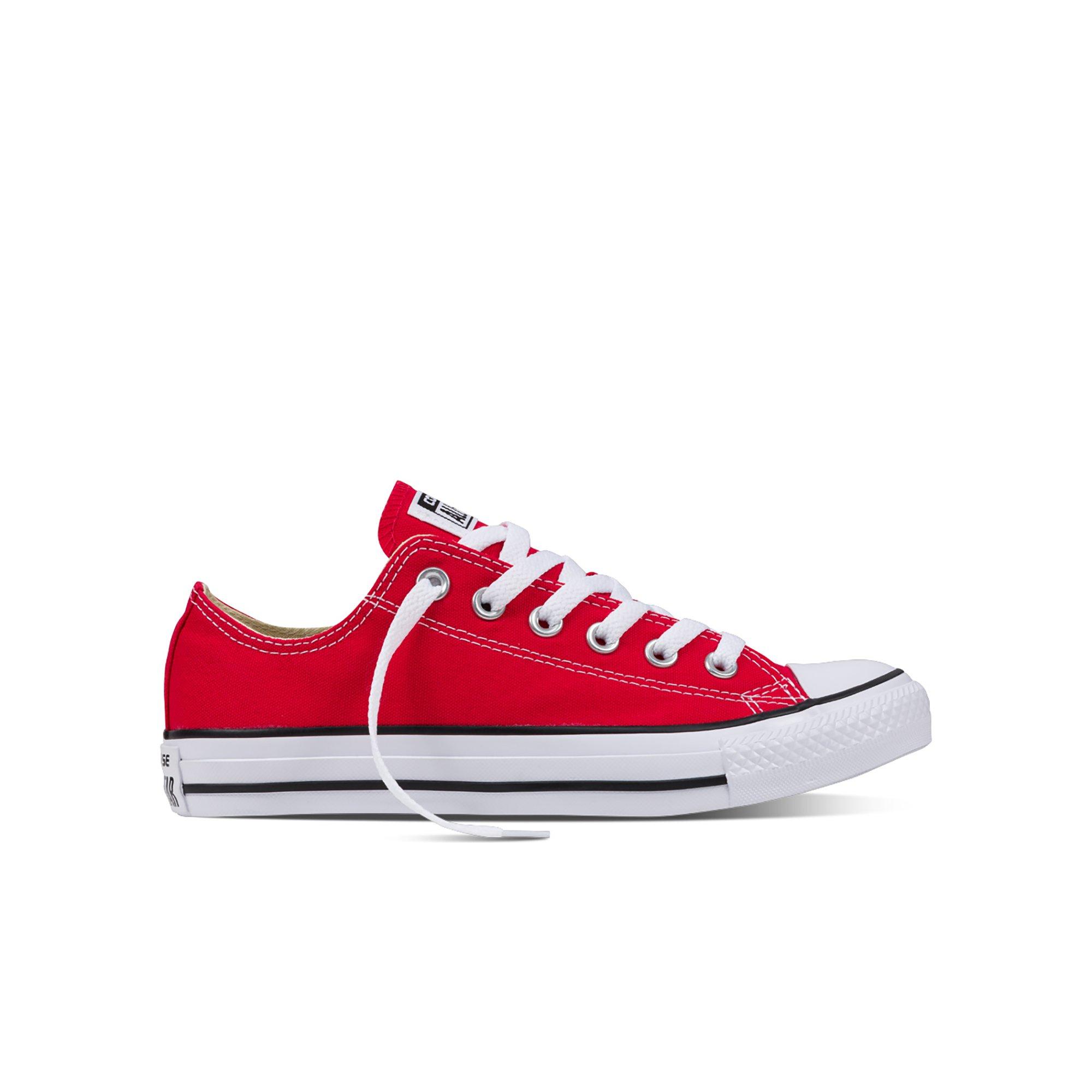 Converse Chuck Taylor All-Star Low "Red" Grade School Kids' Casual Shoe